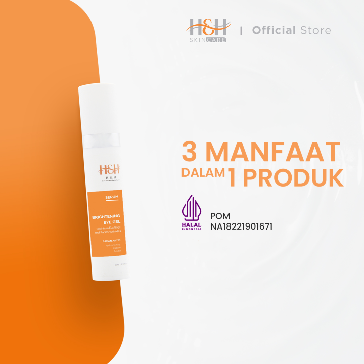 H&H Brightening Eye Serum 10 ML / Serum Mencerahkan Untuk Mata Panda