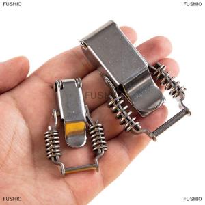 [COD] FUSHI0 Chốt lò xo 304 bằng thép không gỉ khóa Chốt chuyển đổi hộp công cụ bản lề Khóa Vali gỗ phụ kiện phần cứng đồ nội thất