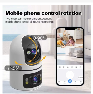 Camera YooSee WiFi Không Dây 2 mắtThế Hệ Mới 360 Độ đàm thoại sắc nét