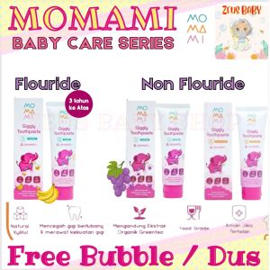 MOMAMI PASTA GIGI ATAU ODOL BAYI DAN ANAK GIGGLY TOOTHPASTE