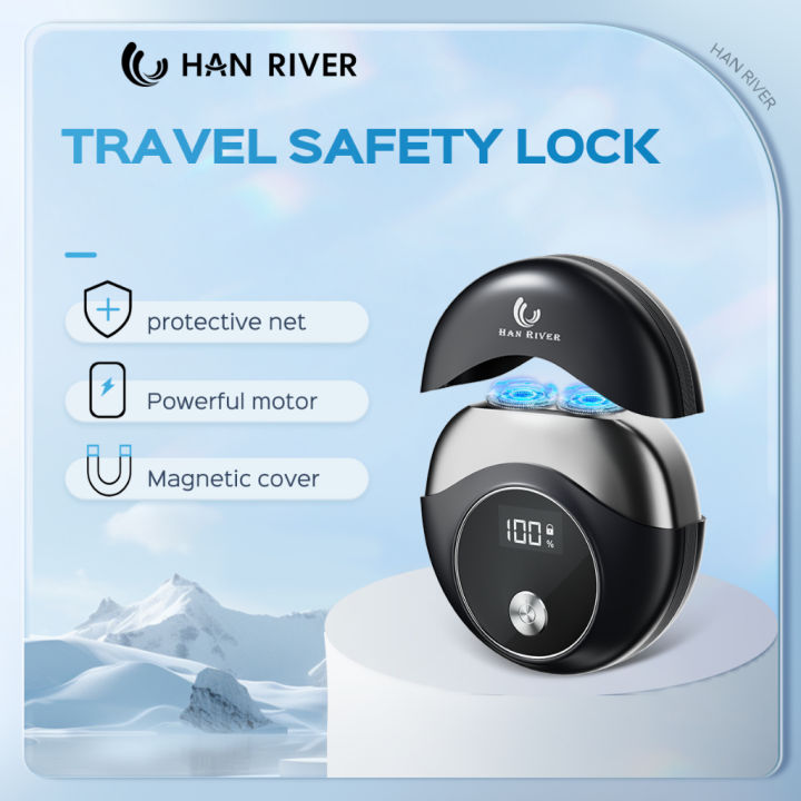 HAN RIVER Shaver For Man UFO Design Shaver Mini-Shaver Travel Portable ...