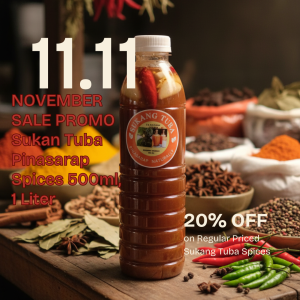 Sukang Tuba Pinasarap Spices 1Liter