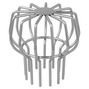 Không làm tắc nghẽn máng xối Bộ lọc cống lưới thép thiết kế chống gỉ máng xối bảo vệ cho hệ thống nước mưa downspout bảo trì dễ dàng