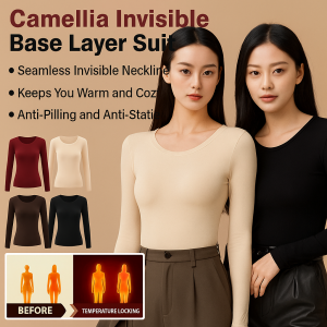 Womens Thermal Underwear Set Winter Long Johns Keep Warm Tops Pants Set Thermal Clothes Long Sleeved Base Layer