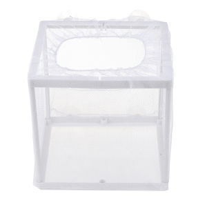 Fantic กล่องตาข่ายสำหรับเพาะพันธุ์ปลากล่องแยกฟักไข่ปลาสำหรับตู้ปลา