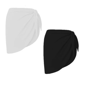 Womens Beach Wrap Sarongs Solid Color Beach Cover Up Bathing Suit Wrap Skirts Breathable Swimsuit Cover Up