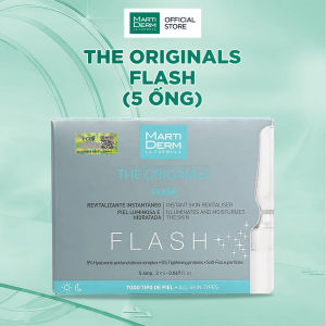 Serum dưỡng ẩm hỗ trợ sáng da và hỗ trợ giảm nếp nhăn MartiDerm The Originals Flash
