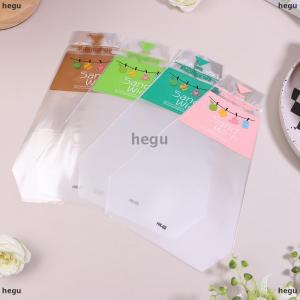 [COD] hegu 100Pcs Sandwich Packaging Transparent Baked Triangle Cake Bread Baking Food Disposable Packaging Transparent Bag