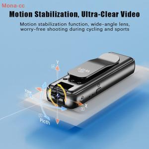 【Special price】🔥CC กล้อง ° หมุนได้1เซ็ตกล้องถ่ายกลางแจ้งความละเอียดสูง180มีกล้องถ่ายวิดีโอดิจิตอลมือถือขนาดเล็กเครื่องบันทึกบังคับใช้กฎหมาย