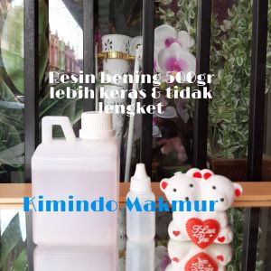 RESIN BENING 500GRAM+KATALIS 15ML / RESIN UPR / UNSATURATED POLYESTER RESIN / RESIN FIBERGLASS / BISA COD