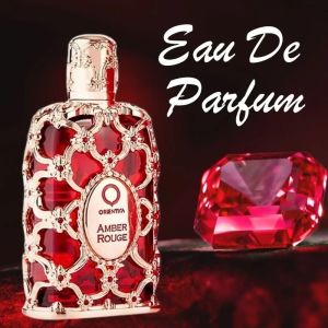 100ml Lattafa Amber Rouge Orientica Perfume EDP Parfume Long Lasting High Quality Dubai Arabian Fragrance