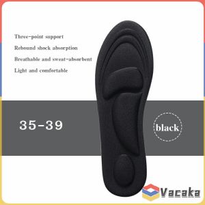 Shoe Insole 10D Memory Foam Sports Insoles Womens Anti-odor Breathable Cushioning Pain Relief High