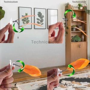 [COD] Technicolore 1ชิ้นของตกแต่งตู้ปลาใบไม้เทียมสำหรับวางไข่ปลาใบไม้เทียมสำหรับตกแต่งตู้ปลา