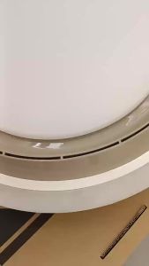 SXH 2024 Cream Style Bedroom Bladeless Fan Full Spectrum Eye Protection Ceiling Light Smart Voice Air Purification Circulation Fan