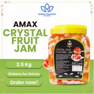 Amax RAINBOW crystal FRUIT JELLY NATA MILK TEA FRUIT TEA SINKERS 2.5KG QUALITY PRODUCT BEST SELLE