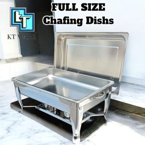 KT WARE Full size chafing dish 18.0(Horse) buffet set catering berkas lauk buffet tray function food tray jamuan tray