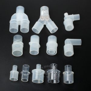 อะแดปเตอร์เชื่อมต่อวงจรหายใจ ท่อลูกฟูก รูปตัว L