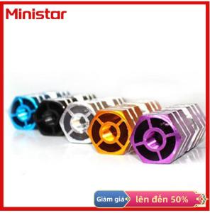 Ministar 2pcs BMX núi MTB Xe Đạp Xe Đạp Hợp Kim trục bàn đạp chân diễn viên đóng Thế chốt