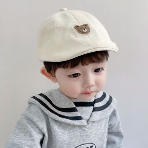 Dễ thương Gấu Mũ beret cho bé trai bé gái gấu Phim Hoạt Hình trẻ sơ sinh mũ len trẻ em cap xuân thu Toddler Mũ trẻ em