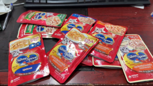[ COMBO 12 TẶNG 4 ] Pate cho mèo Silver Spoon bổ sung dinh dưỡng 60g chính hãng