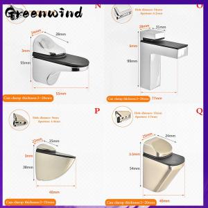 Greenwind Hợp kim thủy tinh có thể điều chỉnh Kệ chủ kính kẹp Kệ hỗ trợ Bracket chủ