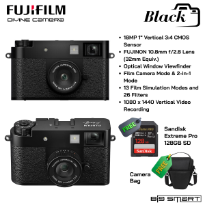 FUJIFILM X HALF Digital Camera Two Formats One Camera
