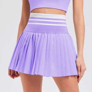 Cosleaf Tennis Skirt กระโปรงอัดพลีทขอบเอวสูง มีซับในหมาะกับเล่นกอล์ฟและเทนนิส  ทรงสวยสวมใส่สบายความยืดหยุ่นสูง