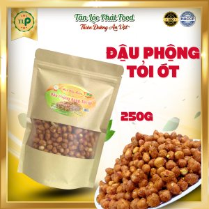 Đậu Phộng Rang Tỏi Ớt Gói 250gr Tân Lộc Phát