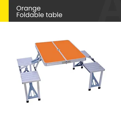 Wood Foldable Table Portable Adjustable Table Outdoor Camping Picnic Meja Makan Meja Camping Berkelah Meja kayu 8081