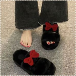 รองเท้าแตะผู้หญิง ให้อบอุ่น รองเท้าแตะใส่ในบ้าน แฟชั่น สํานักงาน หอพักนักศึกษา นุ่มสบาย ฉากในร่ม