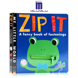 Zip It: A First Book of Fasteners (My Little World) Board book – Picture Book by Patricia Hegarty Original English books