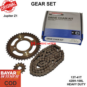 Gear Set Paket Gir dan Rantai Jupiter Z1
