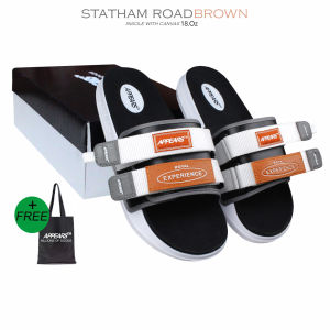 Appearstm - Sandal Slide Pria dan Wanita - Statham (Road Brown)