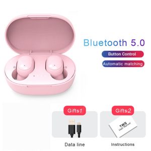 SPRISEA6SEarbudsPortableBluetoothEarphoneTWSWirelessStereoHandfreeAirbudsEarfon Bluetooth earphones