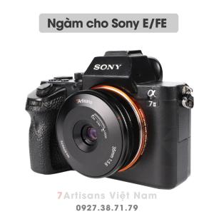Ống kính 7Artisans 35mm F5.6 Pancake FullFrame cho Sony FE Nikon Z Leica L (gồm có có Panasonic Sigma và Leica)