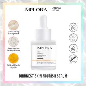 Implora Serum Wajah 20ml - Face Serum Acne Luminous Brightening Midnight Peeling Hydrating 24k Gold Serum - Virgo Shoop