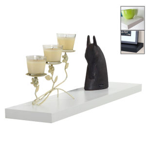 DEcTionS Rak Tempel Dinding Minimalis 80x20cm / Ambalan Kayu untuk Dekorasi Estetik Rumah