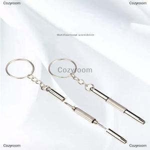 [COD] Cozyroom 3 In 1 Eyeglass Screwdriver Portable Keychain Screwdriver Watch Repair Kit Tools