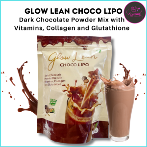Authentic Glow Lean Coffee & Choco Lipo & Red Tea Slimming Drinks 7 Sachets 21g