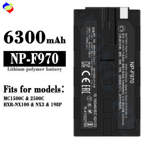 Dimi for Sony NP-F970 Camera Battery Mc1500c/2500c/HXR-NX100/NX3/198p