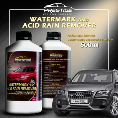 Prestige Watermarks and Acid Rain Remover FREE MICROFIBER & DISPOSABLE PLASTIC GLOVES