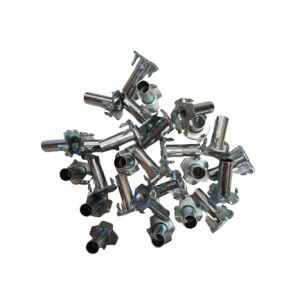 Galvanized Tee T Nut Set 5pcs Blind Insert T-Nuts for Woodworking & Furniture Metric Rivet Insert Nuts Tropa Hardware