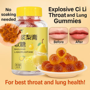 Pear Jam Soft Candy Herbal Mint Candy Sweet And Refreshing Refreshing Lung Snack Candy