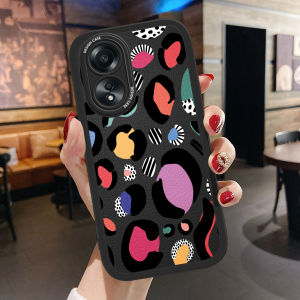 เคสโทรศัพท์สำหรับ OPPO A38 /Oppo A18 /Oppo A78 5G เคส Oppoa18 Oppoa38สำหรับเด็กผู้หญิงเด็กผู้ชายเด็กผู้หญิงน่ารักลายดอกไม้หัวใจรักซิลิโคนนิ่มหนัง PU เคสป้องกัน