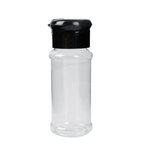 100ML Seasoning Bottles Plastic Transparent Spices Jars BBQ Shaker Kitchen Condiment Gadgets