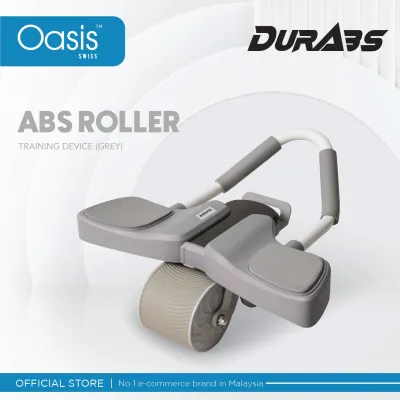 Durabs Abs Roller Training - Abdominal Wheel Muscle Training Auto Rebound & Elbow Support Plank Roller Home Fitness