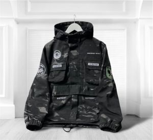 jaket camo hoodie BGSR terlaris dan best seller