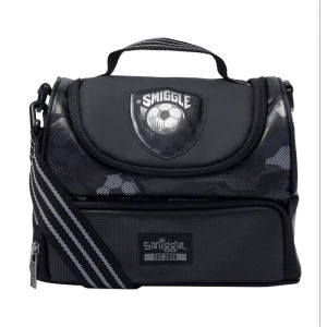 [คลังสินค้าพร้อม] [ต้นฉบับ] กล่องอาหารกลางวันสองชั้นจักรวาล Smiggle มีสายรัดมาเวลซูเปอร์ฮีโร่ส์สีม่วง