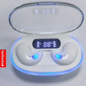 Senbenbao Mini X55Max Invisible Sleep Wireless Earphones Sport Bluetooth Earbuds Stereo Wireless Charging Headset
