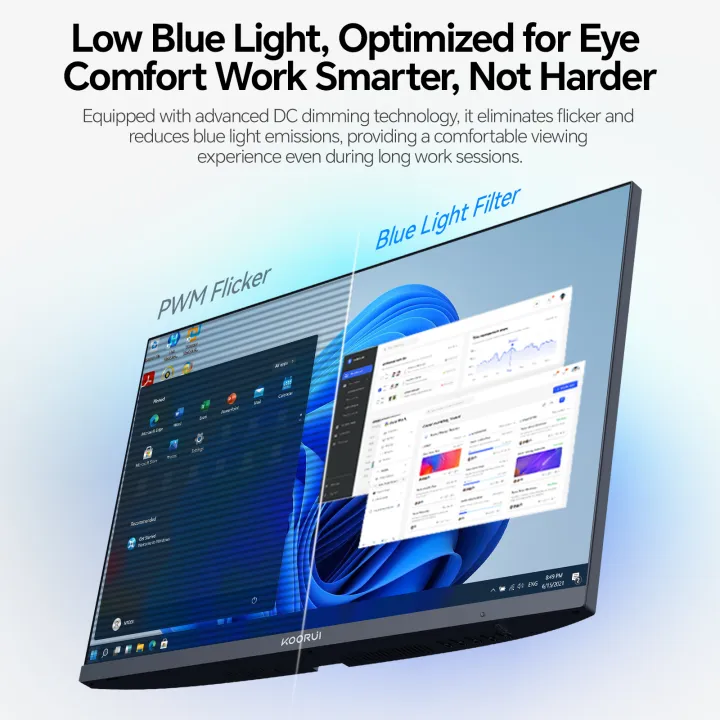 KOORUI%20E2411K%20%7C%2024"%20FHD%20144Hz%20Office%20Monitor%20%7C%20Ultra-thin%20Bezel%20-%20Image%207